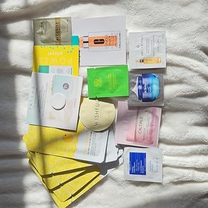 Skincare Samples Lot (Drunk Elephant, Clinique, Claudalie, Tatcha and more)